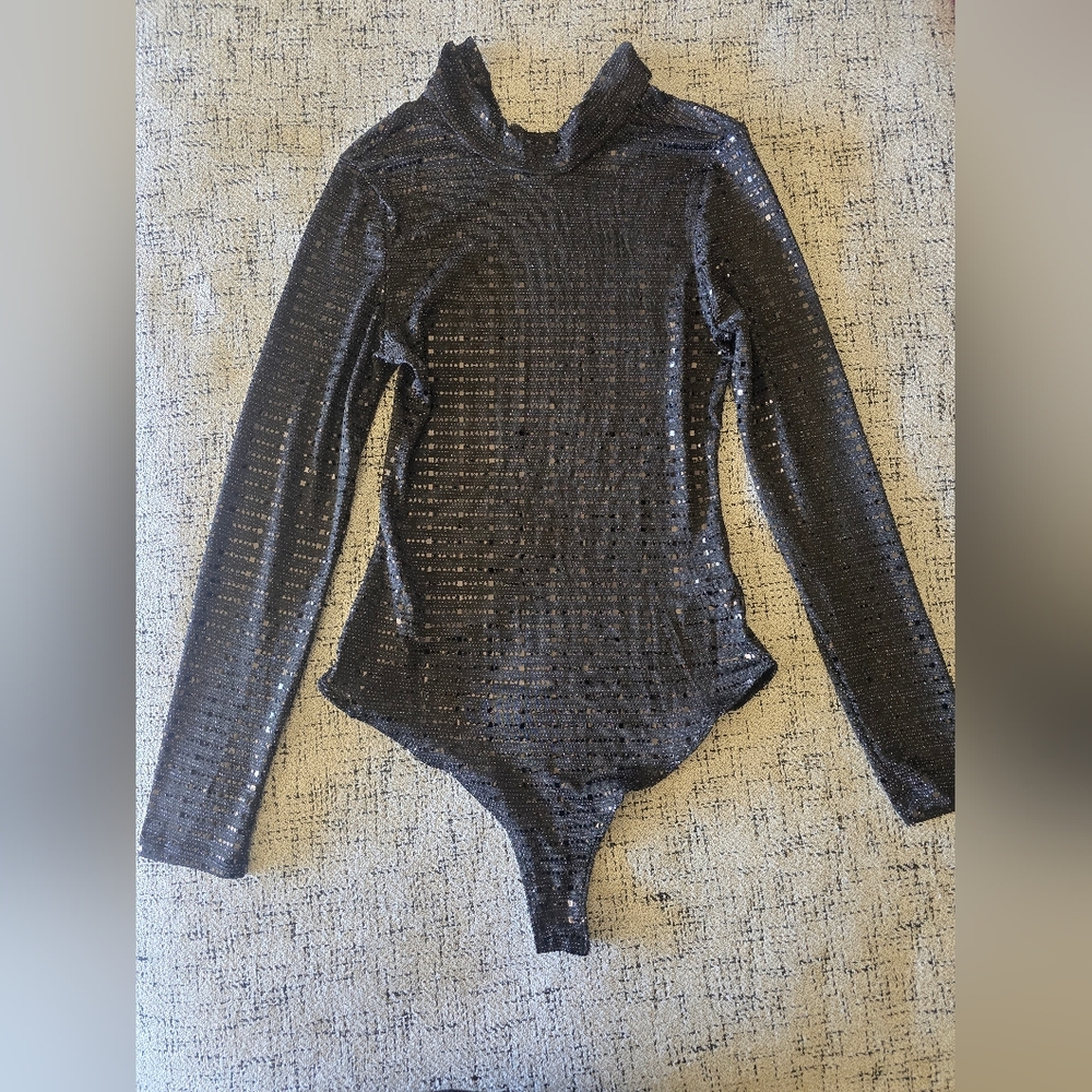 Black Sparkle Bodysuit